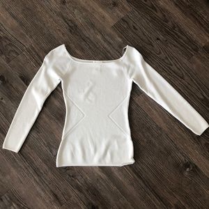 White Off the Shoulder Top